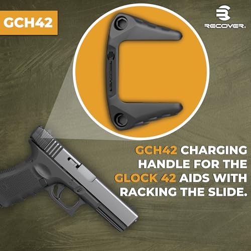 Recover Tactical Slide Rack Assist Compatible with Glock 42 All Generations (GCH42)