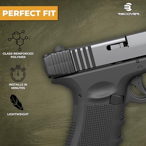 Recover Tactical Slide Rack Assist Compatible with Glock 42 All Generations (GCH42)