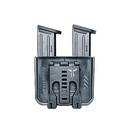 OWB Double Mag Pouch for Glock 17, 19, 22, 23 & More - USA Made - Signature Double Magazine Carrier with Tek-Lok Belt Attachment Clip by Blade-Tech Ho