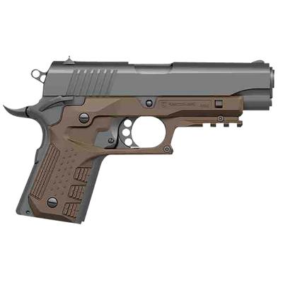 Recover Tactical CC3C Compact 1911 Grip & Rail System Picatinny Tan Polymer CC3C