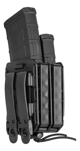 PORTA CARGADOR DOBLE DE ARMA LARGA AR/15  DE POLIMERO VEGA HOLSTER 
